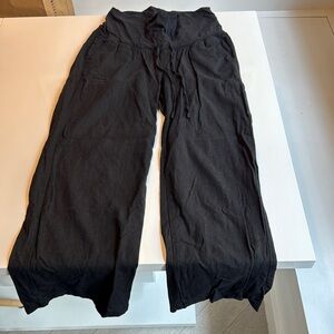 Old Navy Black Wide Leg maternity pants